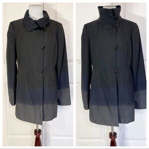 Armani Collezioni ribbed ombre jacket